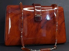 Borsetta pochette bachelite usato  Firenze
