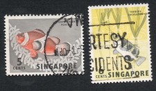 Singapore 1962 animali usato  Roma