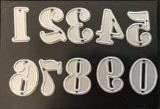 Numbers inch 10pc for sale  CUPAR