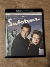 Saboteur (4k Ultra HD + Blu-ray, 1942) NO DIGITAL comprar usado  Enviando para Brazil