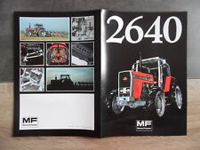 Catalogue massey fergusson d'occasion  Beaumetz-lès-Loges