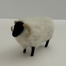 Vintage flocked white for sale  Raleigh
