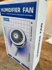 Usado, Ventilador portátil de névoa mini USB recarregável ventilador portátil com spray de água Novo comprar usado  Enviando para Brazil