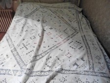 Antique tablecloth pure d'occasion  Expédié en Belgium