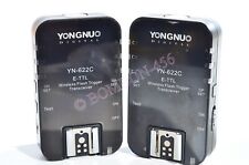 YONGNUO F/CANON YN-622C ETTL CONTROLADOR TRANSCEPTOR GATILHO FLASH SEM FIO 2 PÇS comprar usado  Enviando para Brazil