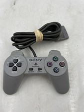 Controle antigo Sony PlayStation PS1 SCPH-1080 com fio cinza OEM testado original comprar usado  Enviando para Brazil