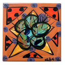 Hand painted ceramic for sale  Whiting