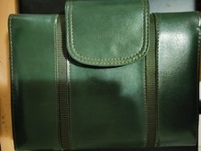 Portadocumenti vintage verde usato  Cosenza
