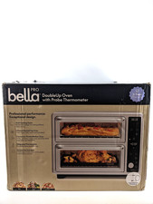 bella PRO - Forno duplo com termômetro sonda - Aço inoxidável comprar usado  Enviando para Brazil
