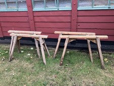 Wooden saw horse for sale  HAMPTON
