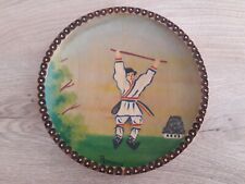 Antique painted wooden d'occasion  Expédié en Belgium