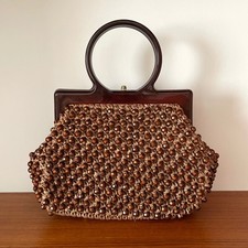 Brown beaded lucite for sale  YORK