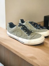 Tênis Converse Youth de Lona Verde Oliva - Tamanho 13 (Usado) comprar usado  Enviando para Brazil