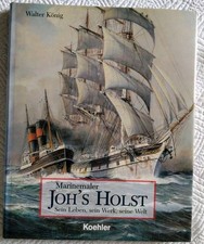 Marinemaler joh holst d'occasion  France