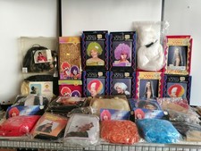 Stock parrucche carnevale usato  Italia
