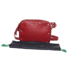 Używany, Tommy Hilfiger, torba na ramię, damska, skórzana, czerwona, 21, 6, 15 cm #N8N na sprzedaż  PL