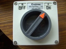 Crabtree weatherproof 10a for sale  CARNFORTH