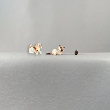 Vintage porcelain siamese d'occasion  Expédié en Belgium