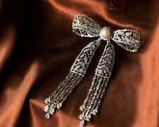 Broche longue nœud d'occasion  Paris VI