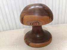 Wooden mushroom ornament for sale  CIRENCESTER