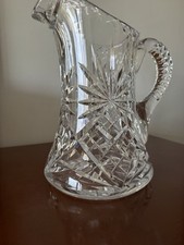 Dzbanek do wazonu wykorzystuje kryształowy rocznik z czasów komunistycznych lata 60. te oryginalne na sprzedaż  PL