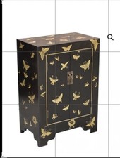 Butterfly chinoiserie lacquere for sale  ROYSTON
