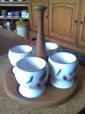 Denby greenwheat egg for sale  COALVILLE