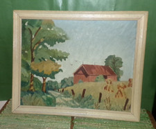 Vintage framed painting for sale  Carrollton