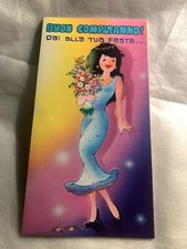 Biglietto ironico compleanno usato  Roma