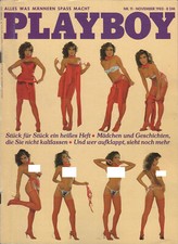 Männermagazin PLAYBOY - November 1983 / Deutsche Ausgabe / Erotik und mehr comprar usado  Enviando para Brazil