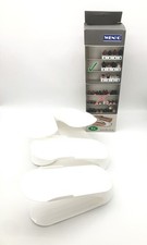 Używany, WENKO Uchwyt na buty Biały zestaw Więcej miejsca Szafka na buty 15x29x11,5 cm na sprzedaż  PL