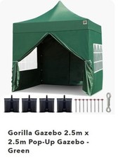 Gorilla gazebo pop for sale  HOLMFIRTH
