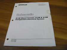 Usado, Trator Caterpillar 814B 815B 816B diagrama de fiação compacto manual esquemático 15Z1- comprar usado  Enviando para Brazil