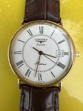 Longines 9ct gold for sale  BASILDON