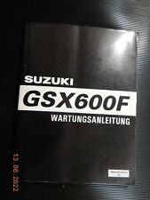 Wartungsanleitung suzuki gsx60 gebraucht kaufen  Hannover