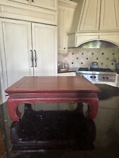 Carved chinese red for sale  Acworth