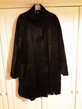 Faux astrakhan coat for sale  ROMFORD