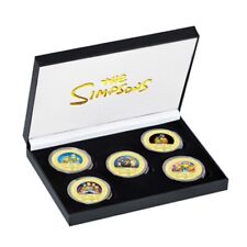 Usado, Moeda de ouro 5 peças EUA desenho animado TV anime para crianças lembrança presente comprar usado  Enviando para Brazil