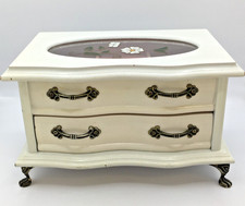 white wooden jewellery box for sale  WELWYN GARDEN CITY