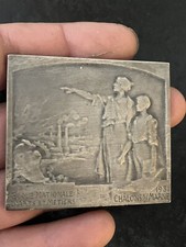 Plaque medaille argent d'occasion  Frangy