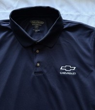 NOVA Camisa Polo de Golfe Chevrolet Pebble Beach Dealer Vendas Corporativas Funcionário Grande comprar usado  Enviando para Brazil