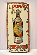 Vintage cognac gold for sale  Shipping to United Kingdom