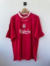 Camisa de futebol FC Liverpool Inglaterra 2002/2004 casa reebok tamanho XL, usado comprar usado  Enviando para Brazil