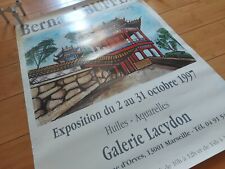 Affiche exposition bernard d'occasion  Marseille I