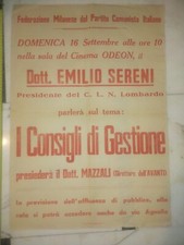 Pci manifesto epoca usato  Roma