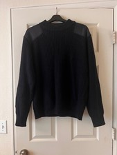 Usado, Military Sweater L Long Sleeve MAGASCHONI Rib Sweater Navy Military Style Wool comprar usado Usado, Military Sweater L Long Sleeve MAGASCHONI Rib Sweater Navy Military Style Wool comprar usado  Enviando para Brazil