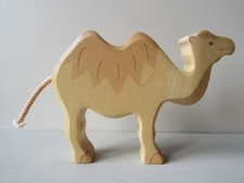 Holztiger kamel holzfiguren gebraucht kaufen  Ettlingen
