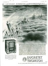 1935 ducretet thomson d'occasion  Expédié en Belgium