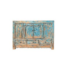 Distressed rustic aqua for sale  San Mateo