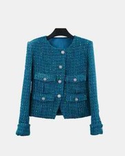 Handmade tweed boucle for sale  LONDON